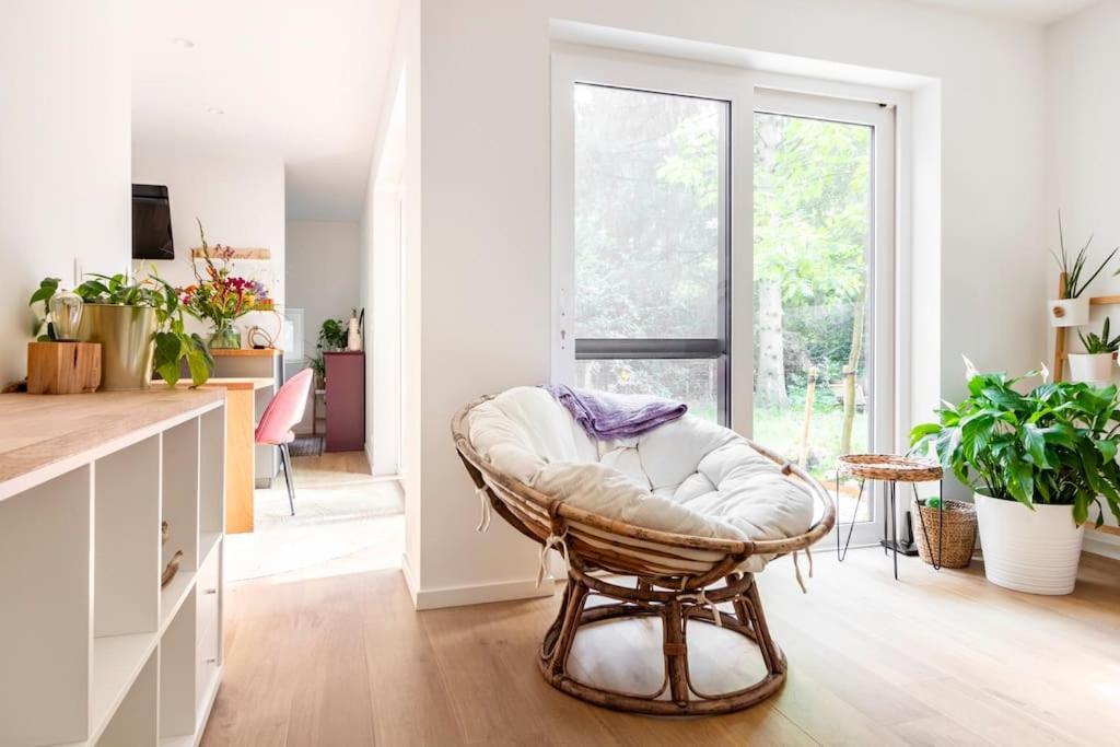 Luxe-Avontuur In Een Romantische Cabin In Het Bos Stekene Eksteriør bilde
